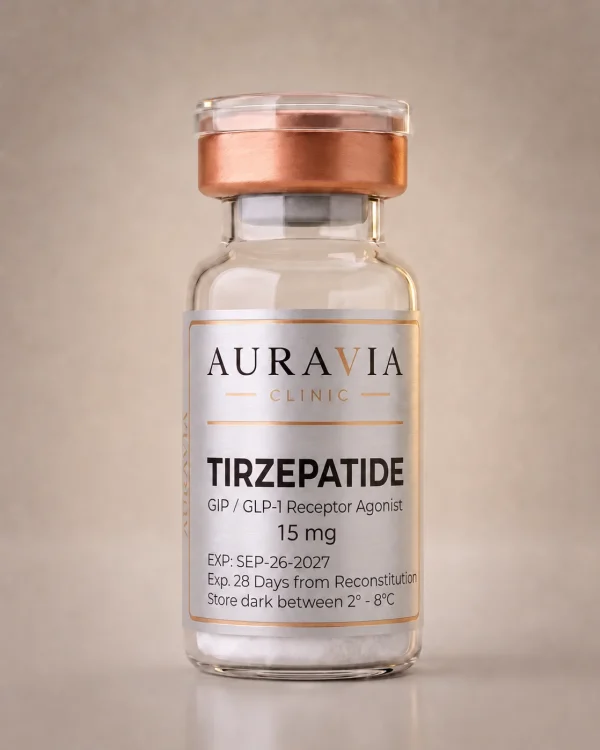 AuraVia Tirzepatide vial